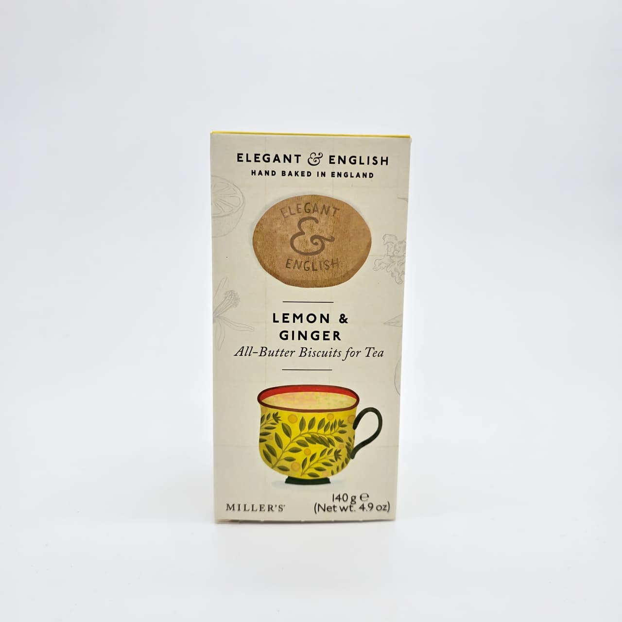 Biscuiti artizanali cu unt LAMAIE GHIMBIR 140g - Image 1
